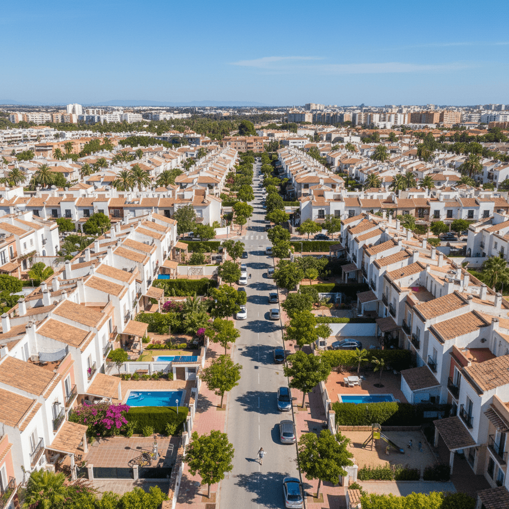 Barrio de El Pla en Elche