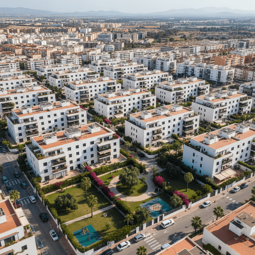 Barrio de Sector V en Elche